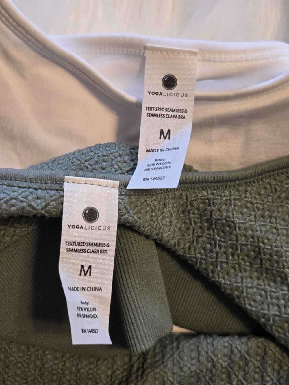 YogaLicious Bras, Size M. NWT - Picture 6 of 6